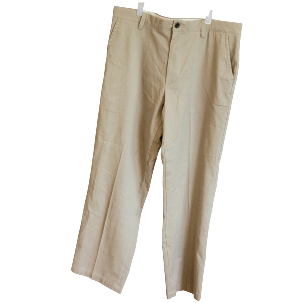 Dockers Mens Easy Khaki Classic Fit Stretch Pants Tan 36x30 All Motion Comfort